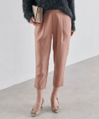 【ラナン/Ranan】の美脚シルエットタッククロップドパンツ サーモンピンク|ID: prp329100004432225 ipo3291000000031993896