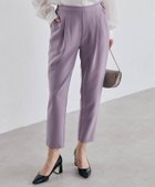 【ラナン/Ranan】の美脚シルエットタッククロップドパンツ ライラック|ID: prp329100004432225 ipo3291000000031993916