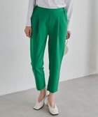 【ラナン/Ranan】の美脚シルエットタッククロップドパンツ 人気、トレンドファッション・服の通販 founy(ファニー) ファッション Fashion レディースファッション WOMEN パンツ Pants イエロー Yellow ギャザー Gather サンダル Sandals ジャケット Jacket スキニー Skinny ストレッチ Stretch スニーカー Sneakers ツイル Twill デニム Denim 定番 Standard フレア Flare 2022年 2022 2022 春夏 S/S Ss,Spring/Summer,2022 プチプライス・低価格 Affordable thumbnail ブライトグリーン|ID: prp329100004432225 ipo3291000000032145426