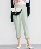 【ラナン/Ranan】の美脚シルエットタッククロップドパンツ 人気、トレンドファッション・服の通販 founy(ファニー) ファッション Fashion レディースファッション WOMEN パンツ Pants イエロー Yellow ギャザー Gather サンダル Sandals ジャケット Jacket スキニー Skinny ストレッチ Stretch スニーカー Sneakers ツイル Twill デニム Denim 定番 Standard フレア Flare 2022年 2022 2022 春夏 S/S Ss,Spring/Summer,2022 プチプライス・低価格 Affordable thumbnail ミント|ID: prp329100004432225 ipo3291000000032145440