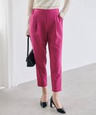 【ラナン/Ranan】の美脚シルエットタッククロップドパンツ 人気、トレンドファッション・服の通販 founy(ファニー) ファッション Fashion レディースファッション WOMEN パンツ Pants イエロー Yellow ギャザー Gather サンダル Sandals ジャケット Jacket スキニー Skinny ストレッチ Stretch スニーカー Sneakers ツイル Twill デニム Denim 定番 Standard フレア Flare 2022年 2022 2022 春夏 S/S Ss,Spring/Summer,2022 プチプライス・低価格 Affordable thumbnail ラズベリー|ID: prp329100004432225 ipo3291000000032145449