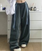 【チェルカ/CERCA】のHALEY PESCA/バイカラーラインスウェットパンツ 人気、トレンドファッション・服の通販 founy(ファニー) ファッション Fashion レディースファッション WOMEN パンツ Pants スウェット Sweat ベーシック Basic モチーフ Motif thumbnail グレー|ID: prp329100004432291 ipo3291000000030958184