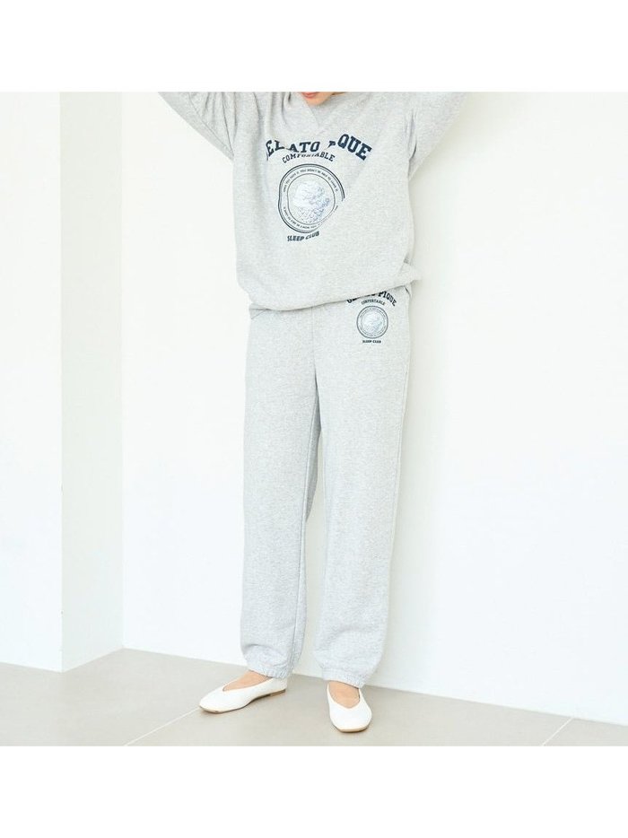 【ジェラート ピケ/gelato pique】の【UNISEX】裏毛ロングパンツ インテリア・キッズ・メンズ・レディースファッション・服の通販 founy(ファニー) https://founy.com/ ファッション Fashion レディースファッション WOMEN パンツ Pants ユニセックス Unisex グラフィック Graphic プリント Print ベーシック Basic モチーフ Motif ロング Long |ID: prp329100004432638 ipo3291000000030960592