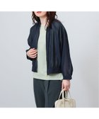 【ビームス ハート/BEAMS HEART】の【洗濯機洗い可】バックヨーク シアーブルゾン 25SS 透け感 はおりもの 春夏 NAVY|ID: prp329100004432847 ipo3291000000032628635