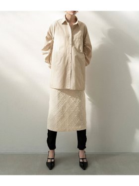 【テチチ/Te chichi】のフクレジャカードストレートロングスカート《2025spring catalog item》 人気、トレンドファッション・服の通販 founy(ファニー) 雑誌掲載アイテム Magazine Items ファッション雑誌 Fashion Magazines スプリング SPRiNG ファッション Fashion レディースファッション WOMEN スカート Skirt ロングスカート Long Skirt 2025年 2025 2025春夏・S/S Ss,Spring/Summer,2025 ストレート Straight モノトーン Monotone ロング Long 雑誌 Magazine |ID:prp329100004433674