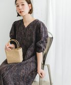【アーバンリサーチ ロッソ/URBAN RESEARCH ROSSO】のF by ROSSO チェックパフスリーブワンピース 人気、トレンドファッション・服の通販 founy(ファニー) ファッション Fashion レディースファッション WOMEN ワンピース Dress 2025年 2025 2025春夏・S/S Ss,Spring/Summer,2025 スリーブ Sleeve ロング Long 夏 Summer S/S・春夏 Ss・Spring/Summer thumbnail BROWN|ID: prp329100004433891 ipo3291000000032342938