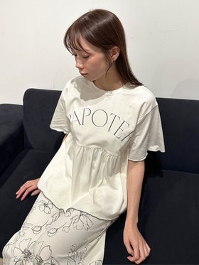 【スナイデル ホーム/SNIDEL HOME】 【Moispro】Tシャツ人気、トレンドファッション・服の通販 founy(ファニー) ファッション Fashion レディースファッション WOMEN トップス・カットソー Tops/Tshirt シャツ/ブラウス Shirts/Blouses ロング / Tシャツ T-Shirts ギャザー Gather ショート Short ストレッチ Stretch プリント Print リラックス Relax ロング Long ワイド Wide 人気 Popularity |ID:prp329100004434048