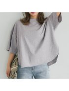 【コカ/COCA】のビックシルエットテールカット5分袖Tシャツ Gray|ID: prp329100004434116 ipo3291000000031903749