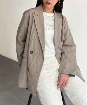 【シェトワ/Chez toi】のイージーテーラージャケット 人気、トレンドファッション・服の通販 founy(ファニー) ファッション Fashion レディースファッション WOMEN アウター Coat Outerwear ジャケット Jackets ギャザー Gather 今季 This Season シアー Sheer シンプル Simple デニム Denim パウダー Powder リラックス Relax プチプライス・低価格 Affordable おすすめ Recommend エレガント 上品 Elegant |ID:prp329100004434191