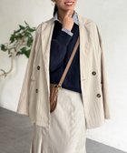 【シェトワ/Chez toi】のイージーテーラージャケット 人気、トレンドファッション・服の通販 founy(ファニー) ファッション Fashion レディースファッション WOMEN アウター Coat Outerwear ジャケット Jackets ギャザー Gather 今季 This Season シアー Sheer シンプル Simple デニム Denim パウダー Powder リラックス Relax プチプライス・低価格 Affordable おすすめ Recommend エレガント 上品 Elegant thumbnail アイボリー|ID: prp329100004434191 ipo3291000000030974763