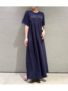 【スナイデル ホーム/SNIDEL HOME】の【Moispro】Tシャツワンピース 人気、トレンドファッション・服の通販 founy(ファニー) ファッション Fashion レディースファッション WOMEN ワンピース Dress シャツワンピース Shirt Dresses ギャザー Gather クラシカル Classical ストレッチ Stretch フラワー Flower プリント Print リラックス Relax ワイド Wide 人気 Popularity thumbnail NVY[089]|ID: prp329100004434231 ipo3291000000030975407