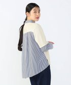 【ビームス ハート/BEAMS HEART】の衿付き 異素材 プルオーバー 人気、トレンドファッション・服の通販 founy(ファニー) ファッション Fashion レディースファッション WOMEN トップス・カットソー Tops/Tshirt プルオーバー Pullover シンプル Simple ジップ Zip リラックス Relax thumbnail IVORY|ID: prp329100004434255 ipo3291000000030975616