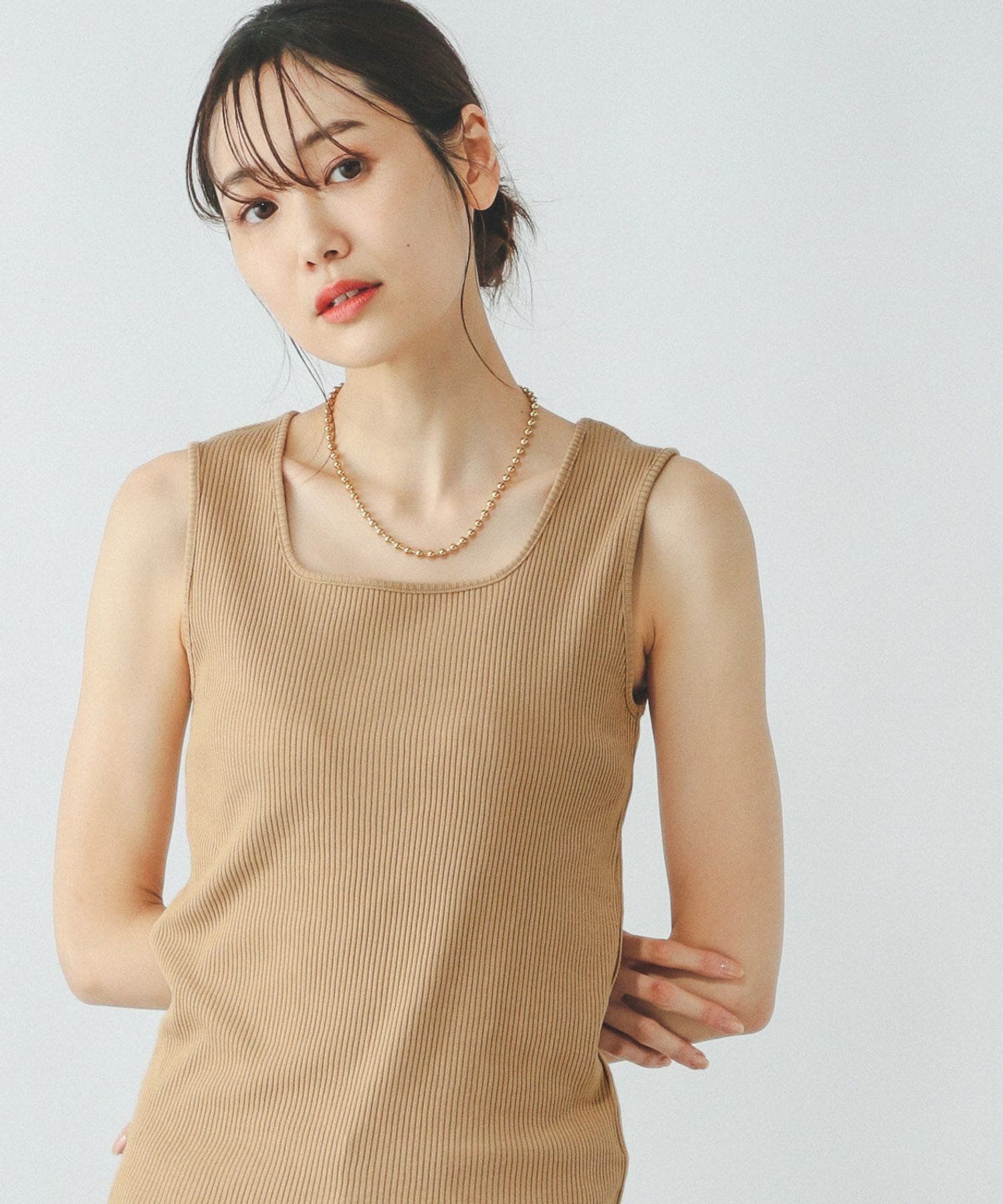 【グローバルワーク/GLOBAL WORK】のBeauteeスクエアタンク/289845 インテリア・キッズ・メンズ・レディースファッション・服の通販 founy(ファニー) 　ファッション　Fashion　レディースファッション　Fashion for Women　インナー　Innerwear　スクエア　Square, Square Shape　タンク　Tank Top, Sleeveless Top　バランス　Balance, Style Balance　レース　Lace, Lace Fabric　ワーク　Workwear, Utility Style　吸水　Absorbent, Quick-Dry　夏　Summer　定番　Standard, Basic Item　長袖　Long Sleeve, Full Sleeve　キャメル57|ID: prp329100004434326 ipo3291000000034025581