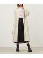 【ミラオーウェン/Mila Owen】のステンカラーコート 人気、トレンドファッション・服の通販 founy(ファニー) ファッション Fashion レディースファッション WOMEN アウター Coat Outerwear コート Coats エレガント 上品 Elegant 春 Spring シンプル Simple トレンド Trend フロント Front ビジネス 仕事 通勤 Business thumbnail IVR[003]|ID: prp329100004434327 ipo3291000000031043267