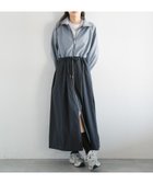 【レイジブルー/RAGEBLUE】の異素材ドッキング/トラックジャージワンピース 人気、トレンドファッション・服の通販 founy(ファニー) ファッション Fashion レディースファッション WOMEN ワンピース Dress おすすめ Recommend シンプル Simple ジップ Zip スタンド Stand スラックス Slacks スリット Slit スリーブ Sleeve デニム Denim トレンド Trend ドッキング Docking フレア Flare フロント Front ブルゾン Blouson ベーシック Basic リボン Ribbon ロング Long thumbnail ネイビー系88|ID: prp329100004434411 ipo3291000000030976998