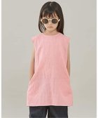【イエナアンファン/IENA ENFANT / KIDS】の【MOUN TEN. /マウンテン】別注 linenblend N/Sチュニック kids(110cm-140cm) ピンク A|ID: prp329100004434601 ipo3291000000031935300