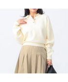 【ビームス ハート/BEAMS HEART】のスウェット編み ニットポロ IVORY|ID: prp329100004436538 ipo3291000000030987309