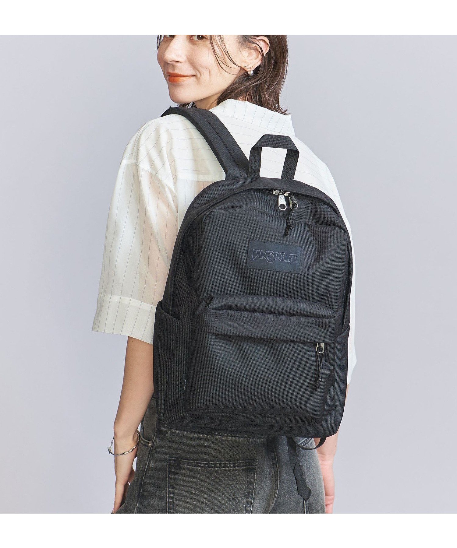 【ビューティ&ユース ユナイテッドアローズ/BEAUTY&YOUTH / UNITED ARROWS】の【別注】 JANSPORT CORDURA リュック インテリア・キッズ・メンズ・レディースファッション・服の通販 founy(ファニー) 　ファッション　Fashion　レディースファッション　WOMEN　アウトドア　Outdoor　コーティング　Coating　傘　Umbrella　デイパック　Daypack　ポケット　Pocket　別注　Special Order　リュック　Ruck Sack　おすすめ　Recommend　BLACK|ID: prp329100004437207 ipo3291000000030990636