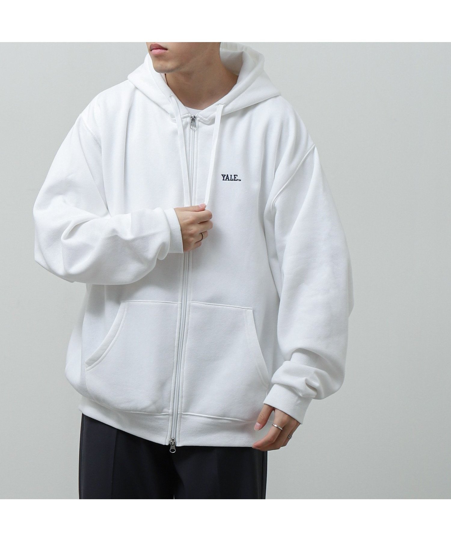 【ジップファイブ/ZIP FIVE】のYALE カレッジロゴジップアップパーカー 人気、トレンドファッション・服の通販 founy(ファニー) 　ファッション　Fashion　レディースファッション　WOMEN　トップス・カットソー　Tops/Tshirt　パーカ　Sweats　パターン　Pattern　ベーシック　Basic　ワンポイント　One Point　A/W・秋冬　Aw・Autumn/Winter・Fw・Fall-Winter　防寒　Cold Protection　 other-1|ID: prp329100004437377 ipo3291000000030992609