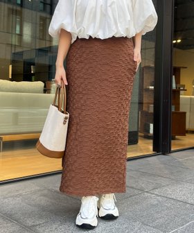 【シェトワ/Chez toi】のカットジャガードナロースカート 人気、トレンドファッション・服の通販 founy(ファニー) ファッション Fashion レディースファッション WOMEN スカート Skirt コンパクト Compact シンプル Simple ジャケット Jacket スリット Slit ミックス Mix リラックス Relax プチプライス・低価格 Affordable おすすめ Recommend エレガント 上品 Elegant |ID:prp329100004438203