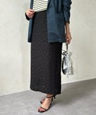 【シェトワ/Chez toi】のカットジャガードナロースカート 人気、トレンドファッション・服の通販 founy(ファニー) ファッション Fashion レディースファッション WOMEN スカート Skirt コンパクト Compact シンプル Simple ジャケット Jacket スリット Slit ミックス Mix リラックス Relax プチプライス・低価格 Affordable おすすめ Recommend エレガント 上品 Elegant thumbnail ブラック|ID: prp329100004438203 ipo3291000000031039993