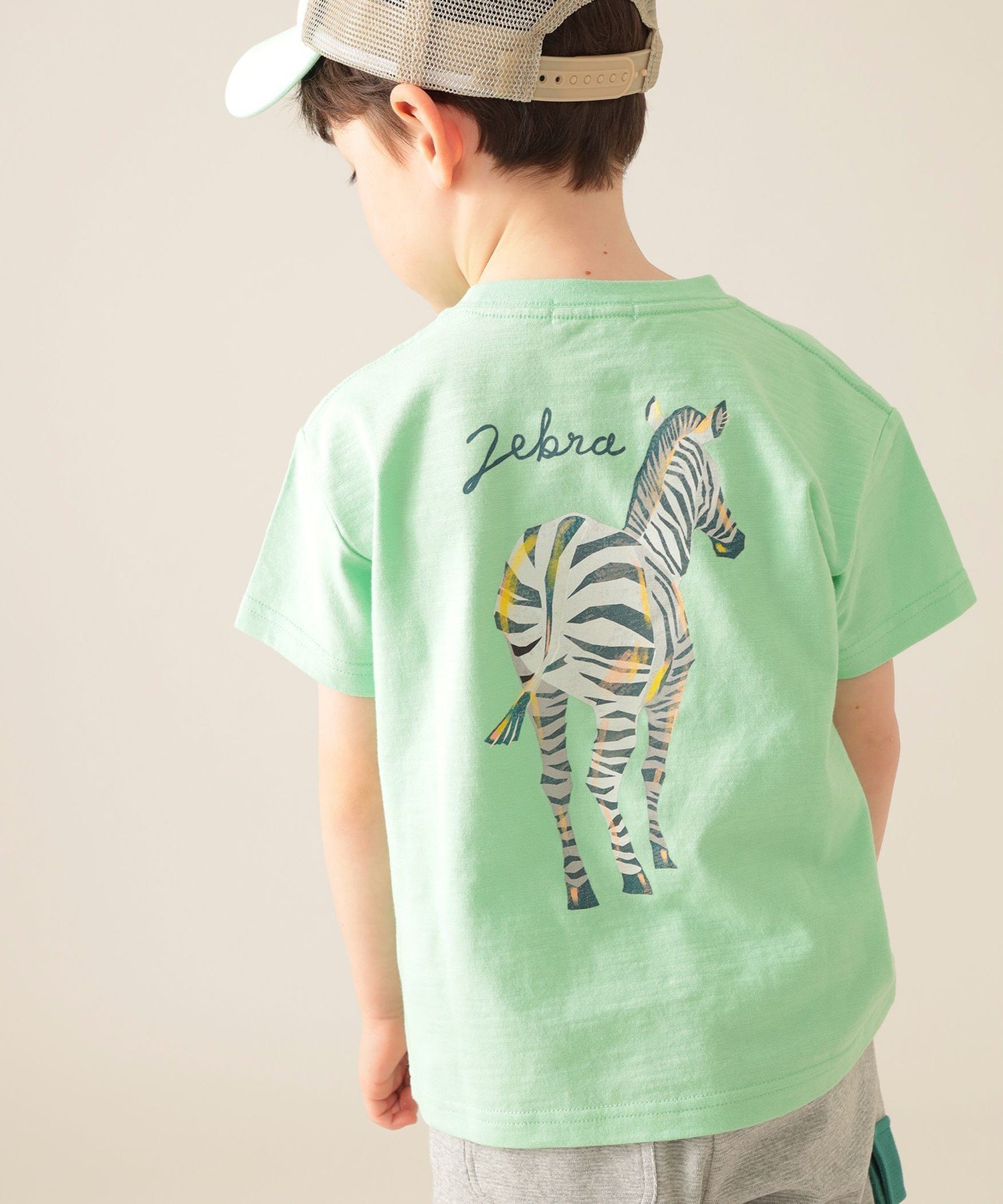 【その他のブランド/Other】のアニマル HIP Tシャツ 2025SS(90~150cm) インテリア・キッズ・メンズ・レディースファッション・服の通販 founy(ファニー) 　ファッション　Fashion　キッズファッション　KIDS　2025年　2025　2025春夏・S/S　Ss,Spring/Summer,2025　アニマル　Animal　ヒョウ　Leopard　フロント　Front　プリント　Print　ボトム　Bottom　夏　Summer　春　Spring　S/S・春夏　Ss・Spring/Summer　Zebra|ID: prp329100004438644 ipo3291000000031772486
