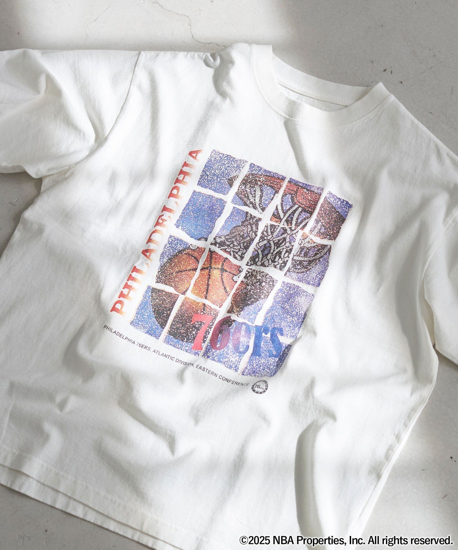 【コーエン/COEN】のNBA別注ヴィンテージライクプリントTシャツ インテリア・キッズ・メンズ・レディースファッション・服の通販 founy(ファニー) 　ファッション　Fashion　レディースファッション　WOMEN　トップス・カットソー　Tops/Tshirt　シャツ/ブラウス　Shirts/Blouses　ロング / Tシャツ　T-Shirts　ウォッシュ　Wash　ヴィンテージ　Vintage　カーゴパンツ　Cargo Pants　グラフィック　Graphic　ショーツ　Shorts　デニム　Denim　トレンド　Trend　ニューヨーク　New York　人気　Popularity　パープル　Purple　別注　Special Order　おすすめ　Recommend　その他1|ID: prp329100004438902 ipo3291000000031957292