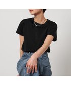 【ユナイテッドアローズ/UNITED ARROWS】のラメ Tシャツ BLACK|ID:prp329100004439026