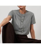 【ユナイテッドアローズ/UNITED ARROWS】のラメ Tシャツ DK.GRAY|ID:prp329100004439026