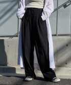 【フリークスストア/FREAK'S STORE】の低身長サイズあり リネンレーヨンイージーパンツ/コットンイージーパンツ 25SS ブラック|ID:prp329100004439767