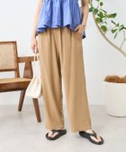 【フリークスストア/FREAK'S STORE】の低身長サイズあり リネンレーヨンイージーパンツ/コットンイージーパンツ 25SS ベージュ|ID:prp329100004439767