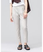 【インディヴィ/INDIVI】の待望の再入荷!【褒められパンツ/洗える】ウエストゴムタックテーパードパンツ ライトグレー|ID: prp329100004439877 ipo3291000000031992027