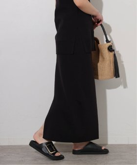 【ジャーナルスタンダード レリューム/JOURNAL STANDARD relume】 リネンレーヨン総針Iラインスカート人気、トレンドファッション・服の通販 founy(ファニー) ファッション Fashion レディースファッション WOMEN スカート Skirt 2025年 2025 2025春夏・S/S Ss,Spring/Summer,2025 おすすめ Recommend セットアップ Set Up ベスト Vest リネン Linen |ID:prp329100004440332