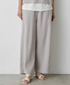 【その他のブランド/Other】のウエストリブリネンパンツ グレー|ID: prp329100004440463 ipo3291000000032485287