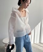 【ドゥ アルシーヴ/Doux archives】のフードシアーダンボールブルゾン 人気、トレンドファッション・服の通販 founy(ファニー) ファッション Fashion レディースファッション WOMEN アウター Coat Outerwear ブルゾン Blouson/Jackets コンパクト Compact シアー Sheer バランス Balance パーカー Hoodie ボトム Bottom メッシュ Mesh ロング Long 夏 Summer 羽織 Haori thumbnail OFF WHITE|ID: prp329100004440522 ipo3291000000031028352