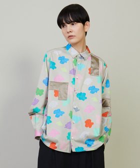 【フラボア/FRAPBOIS】のモクモ シャツ 人気、トレンドファッション・服の通販 founy(ファニー) ファッション Fashion レディースファッション WOMEN トップス・カットソー Tops/Tshirt シャツ/ブラウス Shirts/Blouses カラフル Colorful ブロック Block ベーシック Basic ポケット Pocket リラックス Relax 無地 Plain Color |ID:prp329100004440562