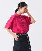 【ビームス ウイメン/BEAMS】のリネン ソリッド スタンドカラーシャツ 人気、トレンドファッション・服の通販 founy(ファニー) ファッション Fashion レディースファッション WOMEN トップス・カットソー Tops/Tshirt シャツ/ブラウス Shirts/Blouses インナー Inner ウェーブ Wave 春 Spring シンプル Simple デニム Denim 定番 Standard フランス France 半袖 Short Sleeve リネン Linen リラックス Relax S/S・春夏 Ss・Spring/Summer おすすめ Recommend 夏 Summer thumbnail FUCHSIA|ID: prp329100004440792 ipo3291000000031031865