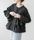 【その他のブランド/Other】のジャガードフリルブルゾン 人気、トレンドファッション・服の通販 founy(ファニー) ファッション Fashion レディースファッション WOMEN アウター Coat Outerwear ブルゾン Blouson/Jackets フェミニン Feminine フリル Frills ブルゾン Blouson thumbnail ブラック|ID: prp329100004441050 ipo3291000000031035468