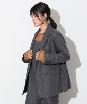 【ビームス ハート/BEAMS HEART】のダブルブレスト オーバージャケット 24AW ブレザー ゆったり 人気、トレンドファッション・服の通販 founy(ファニー) ファッション Fashion レディースファッション WOMEN アウター Coat Outerwear ジャケット Jackets 2024年 2024 2024-2025秋冬・A/W Aw/Autumn/Winter/Fw/Fall/2024-2025 おすすめ Recommend クラシカル Classical ジャケット Jacket スウェット Sweat スラックス Slacks ダウン Down ダブル Double デニム Denim ポケット Pocket マニッシュ Mannish ミックス Mix ロング Long ワイド Wide エレガント 上品 Elegant |ID:prp329100004441064