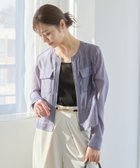 【アンデミュウ/Andemiu】のシアーZIPブルゾン 人気、トレンドファッション・服の通販 founy(ファニー) ファッション Fashion レディースファッション WOMEN アウター Coat Outerwear ブルゾン Blouson/Jackets カットソー Cut And Sew シアー Sheer ジャケット Jacket ノースリーブ No Sleeve ブルゾン Blouson ポケット Pocket エレガント 上品 Elegant thumbnail ブルー|ID: prp329100004441086 ipo3291000000031035979