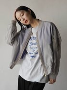 【ラシュッド/LASUD】のシアーMA-1ブルゾン 人気、トレンドファッション・服の通販 founy(ファニー) ファッション Fashion レディースファッション WOMEN アウター Coat Outerwear ブルゾン Blouson/Jackets MA-1 MA-1 シアー Sheer ブルゾン Blouson エレガント 上品 Elegant 夏 Summer thumbnail グレー|ID: prp329100004441117 ipo3291000000031036114