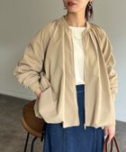 【シェトワ/Chez toi】の裾バルーンブルゾン ベージュ|ID: prp329100004441422 ipo3291000000031039601