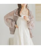 【ミスティ ウーマン/mysty woman】のシアージップブルゾン 人気、トレンドファッション・服の通販 founy(ファニー) ファッション Fashion レディースファッション WOMEN アウター Coat Outerwear ブルゾン Blouson/Jackets おすすめ Recommend アウトドア Outdoor キャミ Cami シアー Sheer シンプル Simple スタンド Stand スポーティ Sporty タンク Tank デニム Denim 夏 Summer thumbnail モカグレージュ57|ID: prp329100004441472 ipo3291000000031040111