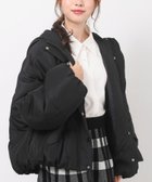 【アールピーエス/rps】のファイバーダウンボリューム袖ショートジャケット 人気、トレンドファッション・服の通販 founy(ファニー) ファッション Fashion レディースファッション WOMEN アウター Coat Outerwear ジャケット Jackets ショート Short ジャケット Jacket ダウン Down ダブル Double フォルム Form フロント Front ポケット Pocket 防寒 Cold Protection thumbnail ブラック|ID: prp329100004441694 ipo3291000000031042283