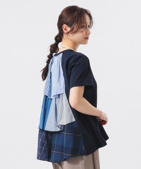 【ビームス ウイメン/BEAMS】の【別注】TORI-TO / ティアード 切替 Tシャツ 25SS 母の日 人気、トレンドファッション・服の通販 founy(ファニー) ファッション Fashion レディースファッション WOMEN トップス・カットソー Tops/Tshirt シャツ/ブラウス Shirts/Blouses ロング / Tシャツ T-Shirts 2025年 2025 2025春夏・S/S Ss,Spring/Summer,2025 おすすめ Recommend カットソー Cut And Sew シンプル Simple スラックス Slacks ティアード Tiered デニム Denim 切替 Switching 別注 Special Order |ID:prp329100004444378