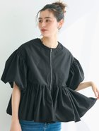 【コカ/COCA】のパリフワバルーンギャザージャケット Black|ID: prp329100004444609 ipo3291000000031992644