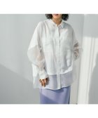 【レプシィム ローリーズファーム/LEPSIM LOWRYS FARM】の切り替えポンチョシャツ オフホワイト05|ID: prp329100004445408 ipo3291000000031858330
