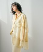 【レプシィム ローリーズファーム/LEPSIM LOWRYS FARM】の切り替えポンチョシャツ 人気、トレンドファッション・服の通販 founy(ファニー) ファッション Fashion レディースファッション Fashion for Women アウター Coat / Outerwear Collection ポンチョ・ケープコート Ponchos & Capes トップス・カットソー Cut & Sew Tops シャツ・ブラウス・オフィスカジュアル Elegant Blouses & Button-Ups おすすめ Recommended / Our Picks シアー Sheer, See-Through デニム Denim, Jeans Material ドッキング Docking, Mixed Material 春 Spring thumbnail イエロー62|ID: prp329100004445408 ipo3291000000033913782