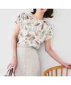 【アンタイトル/UNTITLED】の【オンオフ使える/手洗い可】ペイントプリントブラウス 人気、トレンドファッション・服の通販 founy(ファニー) ファッション Fashion レディースファッション WOMEN トップス・カットソー Tops/Tshirt シャツ/ブラウス Shirts/Blouses おすすめ Recommend シンプル Simple スリーブ Sleeve パターン Pattern フレンチ French プリント Print ボトム Bottom thumbnail ミントグリーン|ID: prp329100004445737 ipo3291000000031727403