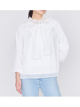【セルフォード/CELFORD】 シアースモックブラウス人気、トレンドファッション・服の通販 founy(ファニー) ファッション Fashion レディースファッション WOMEN トップス・カットソー Tops/Tshirt シャツ/ブラウス Shirts/Blouses インナー Inner オフショルダー Off Shoulder プリント Print プリーツ Pleats 春 Spring |ID:prp329100004445911